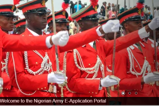Nigerian Army screening date